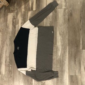 Tri-Colored Hollister Sweater